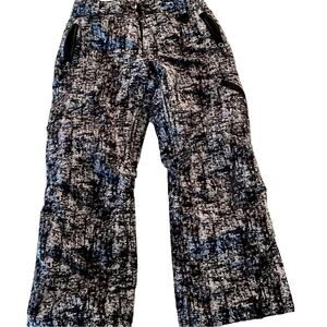 Boulder Gear Black Grey Snow Ski Waterproof Pants Size Youth Small (8/10)